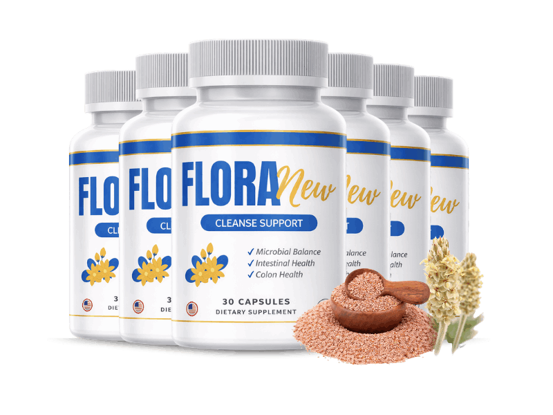 six FloraNew bottles image