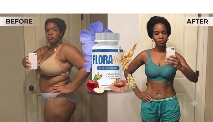 flora new before after image of a lady 